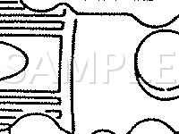 Engine Compartment Components Diagram for 1992 Ford Tempo LX 2.3 L4 GAS