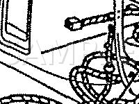 Body Component Locations Diagram for 1991 Lincoln Town CAR Executive 4.6 V8 GAS