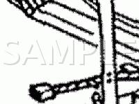 Body Component Locations Diagram for 1991 Lincoln Town CAR Cartier 4.6 V8 GAS