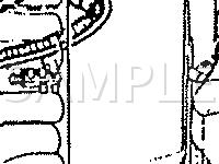 Engine Compartment Components Diagram for 1993 Ford F-250 Pickup  4.9 L6 GAS