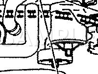Engine Components Diagram for 1993 Mercury Cougar XR-7 3.8 V6 GAS