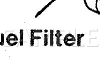 Fuel Filter Diagram for 1996 Lincoln Continental Spinmaker Edition 4.6 V8 GAS