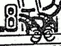 Fuel Injection Components Diagram for 1995 Mercury Sable  3.8 V6 GAS