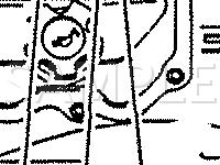 Engine Compartment Components Diagram for 1996 Mercury Villager  3.0 V6 GAS
