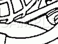 Engine Compartment Diagram for 1997 Ford Aerostar  3.0 V6 GAS