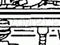 Engine Compartment Diagram for 1998 Lincoln Continental  4.6 V8 GAS