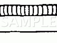 Engine Compartment Diagram for 1998 Ford Explorer  4.0 V6 GAS