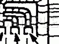 Behind I/P Diagram for 1997 Lincoln Mark Viii LSC 4.6 V8 GAS