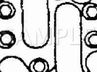 Engine Compartment Diagram for 1998 Ford Windstar  3.8 V6 GAS