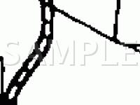 Engine Component Locations Diagram for 2000 Ford Contour  2.0 L4 BI-FUEL