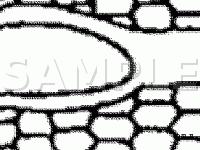 Engine Compartment Component Locations Diagram for 2001 Ford Explorer Sport 4.0 V6 GAS