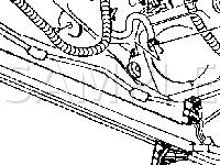 Left Door Diagram for 2002 Oldsmobile Alero  2.2 L4 GAS