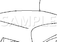 Side Of Left Front Seat Diagram for 2002 Oldsmobile Alero  3.4 V6 GAS
