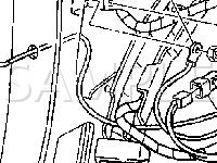 Kick Panel-Driver Wiring Diagram for 2002 Chevrolet Astro  4.3 V6 GAS