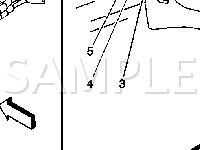 Right D Pillar Wiring Diagram for 2002 Chevrolet Astro  4.3 V6 GAS