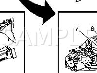 Left Interior Diagram for 2002 Oldsmobile Aurora  4.0 V8 GAS