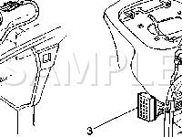 IP Wiring Harness, Speaker Connectors Diagram for 2002 Chevrolet Blazer  4.3 V6 GAS