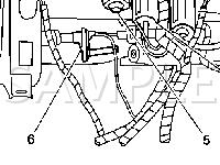 LH Front Seat Horizontal and Vertical Motors and Sensors Diagram for 2002 Pontiac Bonneville  3.8 V6 GAS