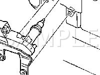 Rear Window Wiper Motor Diagram for 2002 Oldsmobile Bravada  4.2 L6 GAS