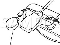 Inside Rearview Mirror Diagram for 2002 Oldsmobile Bravada  4.2 L6 GAS