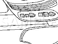 Upper Console Diagram for 2002 Oldsmobile Bravada  4.2 L6 GAS
