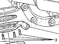 Rear Wheel Position Sensor Diagram for 2002 Chevrolet C3500 Pickup HD Chassis CAB 8.1 V8 GAS
