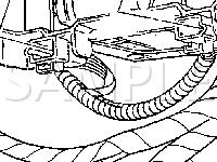 Behind Lower Left Side Of Instrument Panel Diagram for 2002 Chevrolet Camaro SS 5.7 V8 GAS