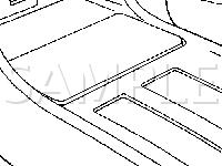 Center Console Diagram for 2002 Chevrolet Camaro Z28 5.7 V8 GAS