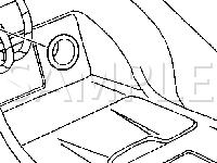 Center Console Diagram for 2002 Chevrolet Camaro SS 5.7 V8 GAS