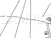 Headliner Diagram for 2002 Chevrolet Cavalier  2.2 L4 GAS