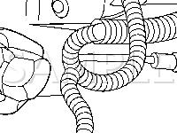 Under Steering Column Diagram for 2002 Chevrolet Cavalier  2.2 L4 BI-FUEL