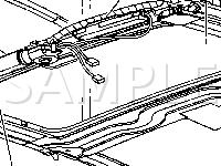 Sunroof Assembly Diagram for 2002 Chevrolet Cavalier  2.2 L4 GAS