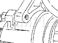 Lower Left Side Of Engine Diagram for 2002 Buick Century Limited 3.1 V6 GAS