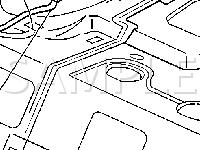 Bose Speaker - LH Side Of Rear Window Panel Diagram for 2002 Buick Century Limited 3.1 V6 GAS