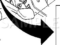 Under Side Of Dash Diagram for 2002 Chevrolet Corvette Z06 5.7 V8 GAS