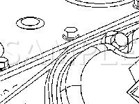 Knock Sensors Diagram for 2002 Chevrolet Corvette  5.7 V8 GAS