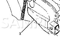 Engine Compartment, At The Rear Diagram for 2002 Cadillac Eldorado ESC 4.6 V8 GAS