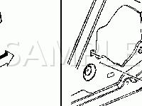 Speaker-LF Door Diagram for 2002 GMC Envoy XL 4.2 L6 GAS