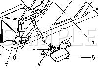 Data Link Communications Component Views Diagram for 2002 Cadillac Escalade  5.3 V8 GAS
