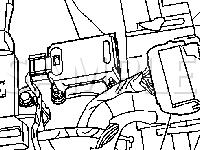 YAW/Rate Sensor  Diagram for 2002 Cadillac Escalade  6.0 V8 GAS