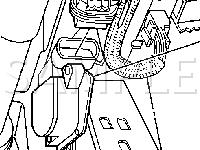 Accelerator Pedal Position Sensor Connector Diagram for 2002 Cadillac Escalade EXT 6.0 V8 GAS