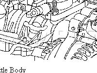 MAP, EGR, Purge Solenoid and Throttle Body Diagram for 2002 Chevrolet Express 2500  5.0 V8 GAS
