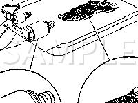 Automatic Transmission Internal Electronic Components Diagram for 2002 Chevrolet Express 2500  5.0 V8 GAS