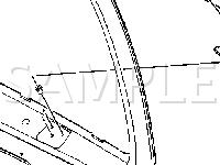 Rear Defogger Details - Swing Out Window Diagram for 2002 Chevrolet Express 3500  5.7 V8 GAS
