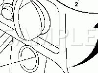 Lower Center of Instrument Panel Diagram for 2002 Pontiac Grand Prix  3.1 V6 GAS