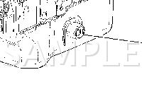 Front of Engine Diagram for 2002 Chevrolet Impala  3.4 V6 GAS