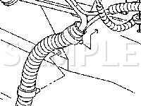 Right Side Of Engine Compartment Diagram for 2002 Oldsmobile Intrigue  3.5 V6 GAS