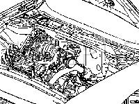 Underhood Lamp Diagram for 2002 Buick Lesabre Limited 3.8 V6 GAS
