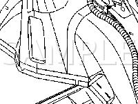 Left Side of Passenger Compartment Diagram for 2002 Chevrolet Malibu LS 3.1 V6 GAS