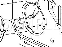 Front Door Speakers Diagram for 2002 Chevrolet Monte Carlo LS 3.4 V6 GAS